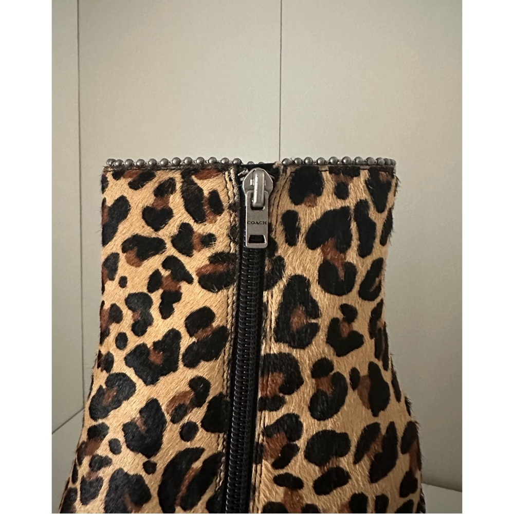 COACH DREA BOOTIE CHEETAH G4285 GREAT CONDITION SZ 7 - Picture 6 of 9